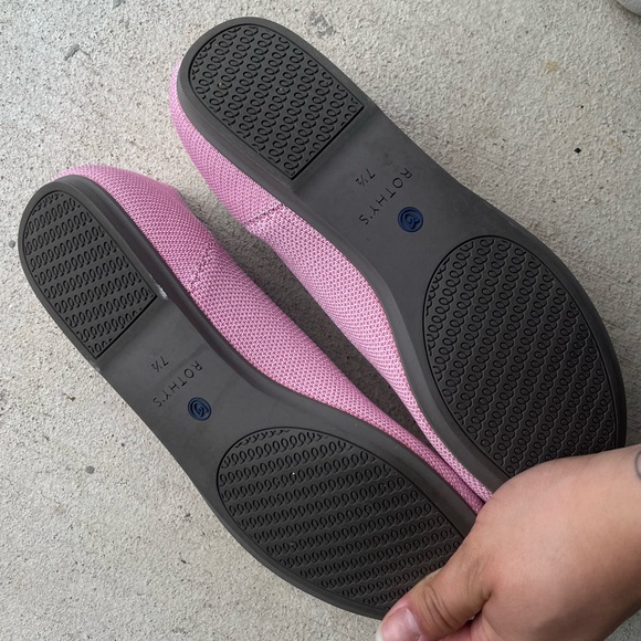 Rothy’s The Flat in Begonia Pink Women’s Size 7.5 they’re fit 6.5 or 7/ offers - Picture 5 of 7